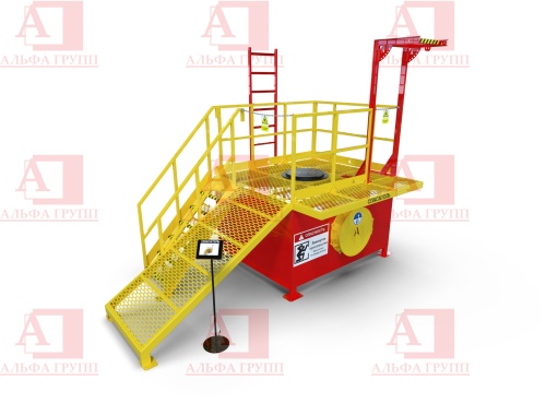 Учебно-тренировочный полигон Альпинист ОЗП04 (Модуль замкнутого пространства).